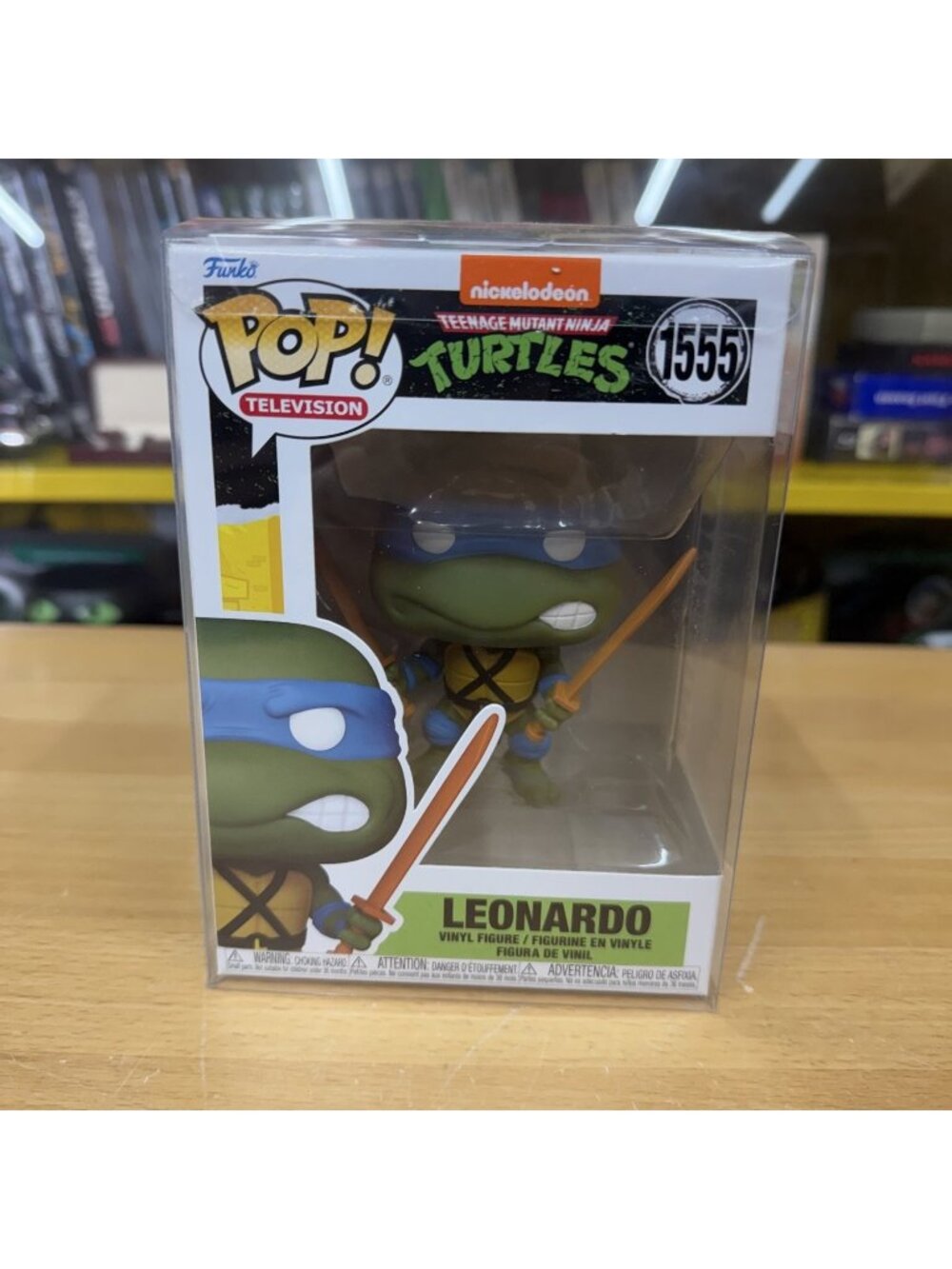 Funko POP! TV: Teenage Mutant Ninja Turtles – Leonardo #1555